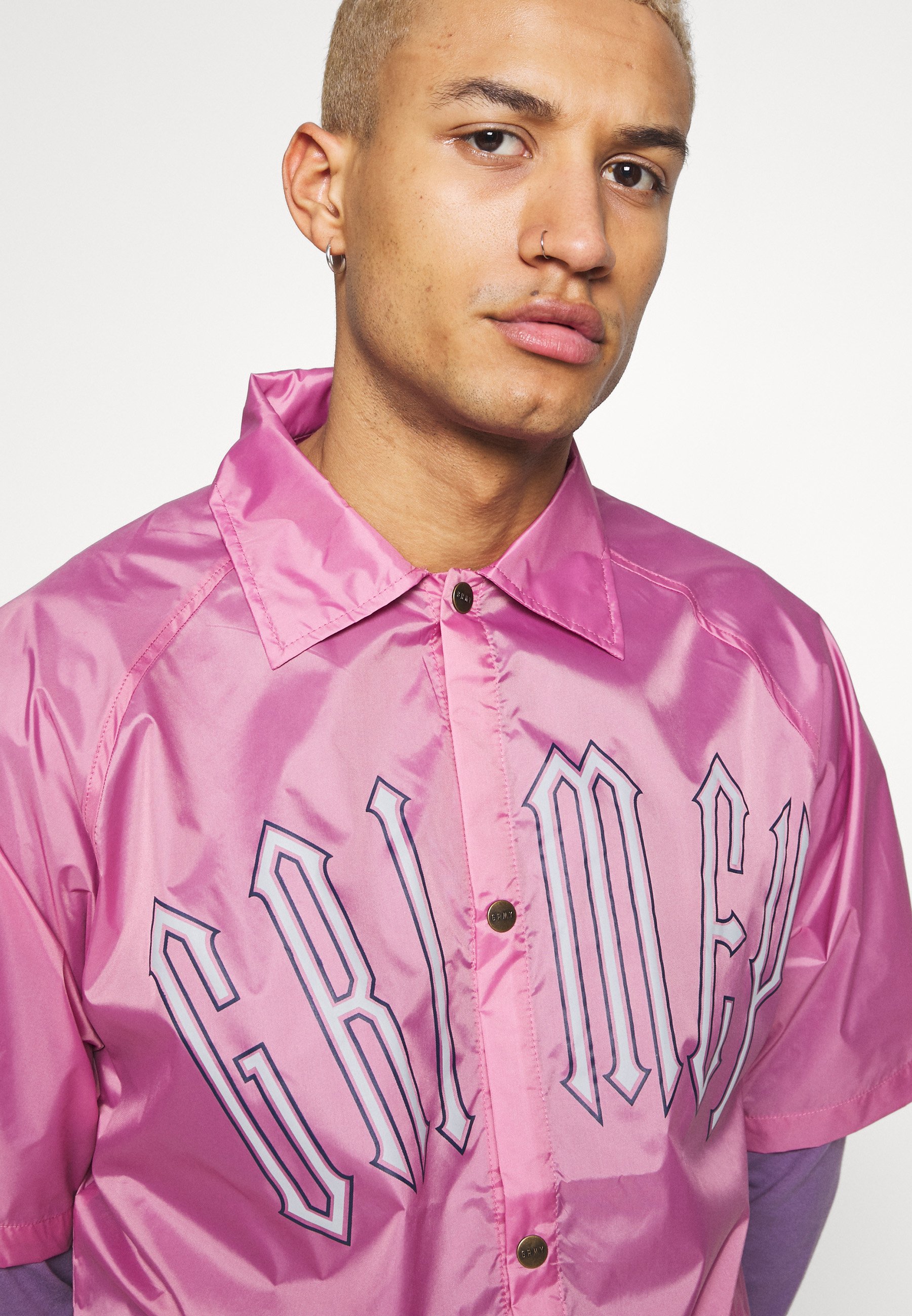 short sleeve coaches jacket