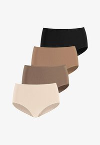 Sélectionné, champagner nougat beige schwarz