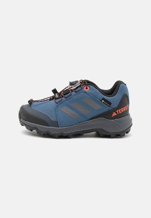 TERREX GORE TEX UNISEX - Hiking shoes - steel/grey three/impact orange