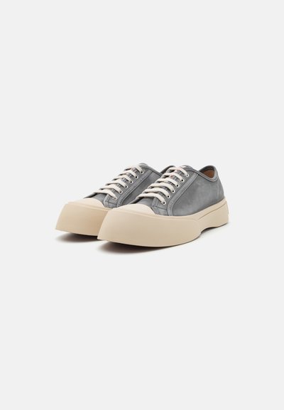Marni LACE UP - Baskets basses - antique silver