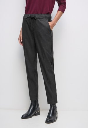 Street One MELANGE MIT TAPE - Pantalon classique - grau