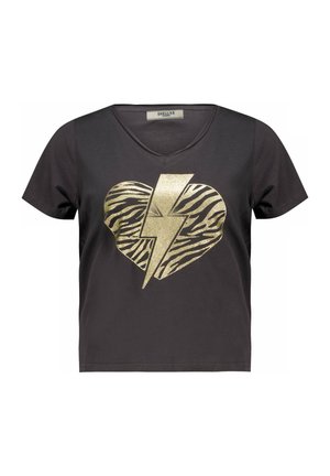 LOVERS - T-shirt print - Charcoal