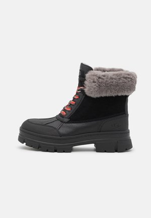 UGG ASHTON ADDIE - Schnürstiefelette - black