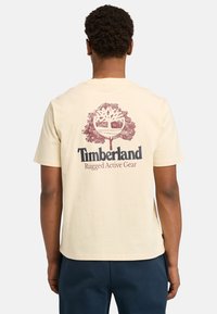Timberland Camiseta estampada - beige
