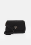 MERIDIAN FLAP CROSSBODY - Skuldertasker - black