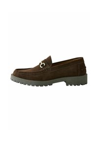 REGULAR FIT - CHUNKY SNAFFLE  - Zapatos sin cordones - chocolate brown
