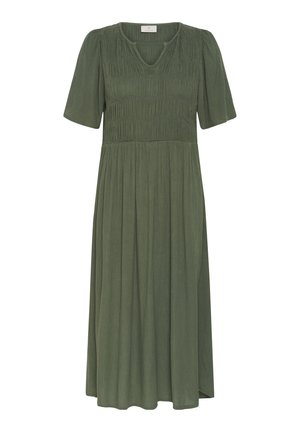Kaffe, KAVALERY AMBER SOLID - Robe de jour - thyme