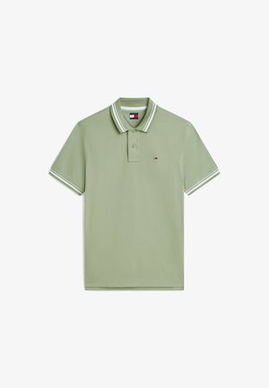 Tommy Jeans, TJM REG TIPPED POLO EXT - Poloshirt - spring olive