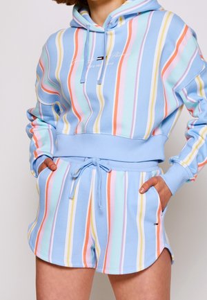 Felpa con cappuccio - light blue