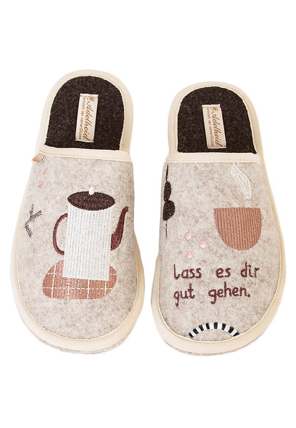 GUT GEHEN - Hausschuh - sand