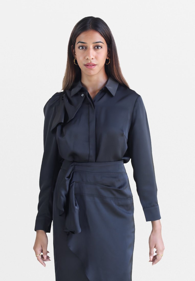 Sunset Button Down Be Sunset Button-down blouse - black - Zalando