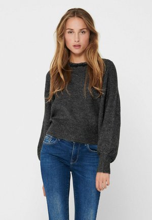 ONLY ONLELSA - Pullover - medium grey melange