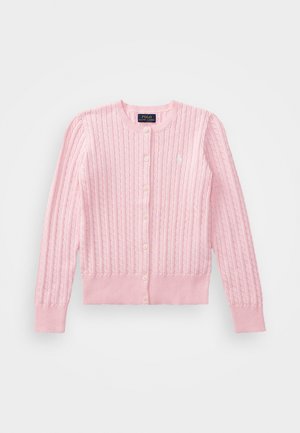 Polo Ralph Lauren MINI CABLE COTTON CARDIGAN - Chaqueta de punto - hint of pink