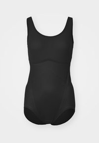 SPANXSHAPE™ INVISIBLE TANK BRIEF BODYSUIT - Roupa modeladora - very black
