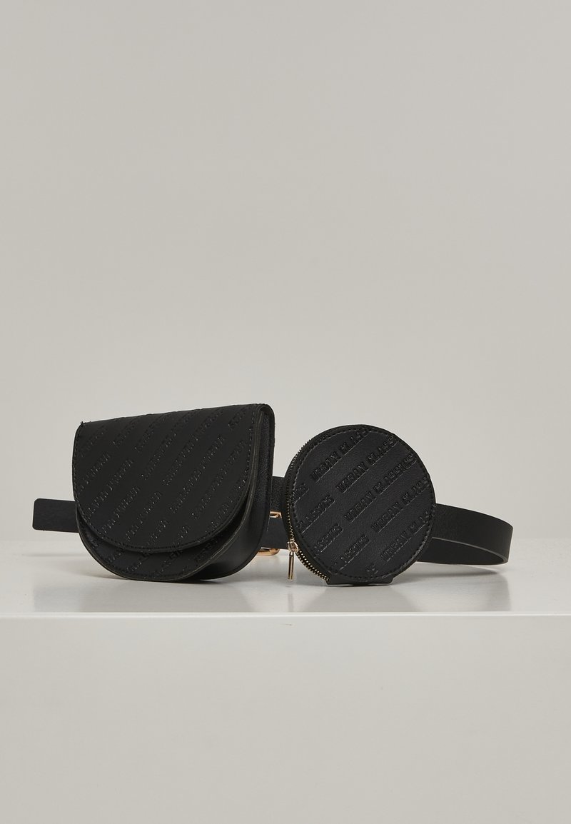 Urban Classics ACCESSOIRES BELTBAG DOUBLE Bum bag black Zalando.co.uk