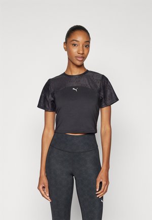T-skjorte til trening - black