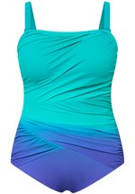 Ulla Popken, Damen, große Größen, Badeanzug Wiebke, Überschlagene Taille