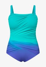 Ulla Popken, Damen, große Größen, Badeanzug Wiebke, Überschlagene Taille Ulla Popken, Damen, große Größen, Badeanzug Wiebke, Überschlagene Taille