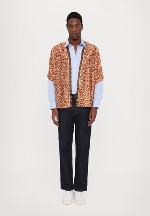 AMANI KIMONO UNISEX - Užsagstoma palaidinė - saffron