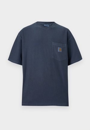 Carhartt WIP, LOOSE POCKET - Βασικό μπλουζάκι - dark navy