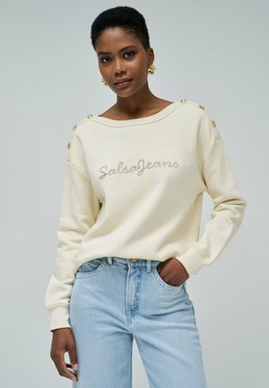 LANGARM  REGULAR - Sudadera - beige
