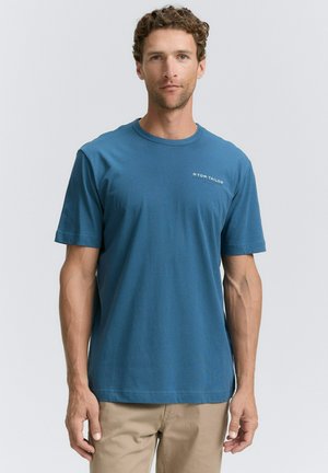 T-shirt con stampa - real teal blue