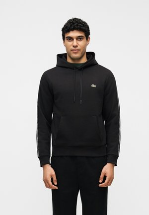 HOODIE TAPE - Kapuutsiga pusa - black