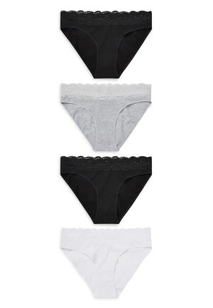 MONOCHROME BRAZILIAN FOUR PACK - Slip - black