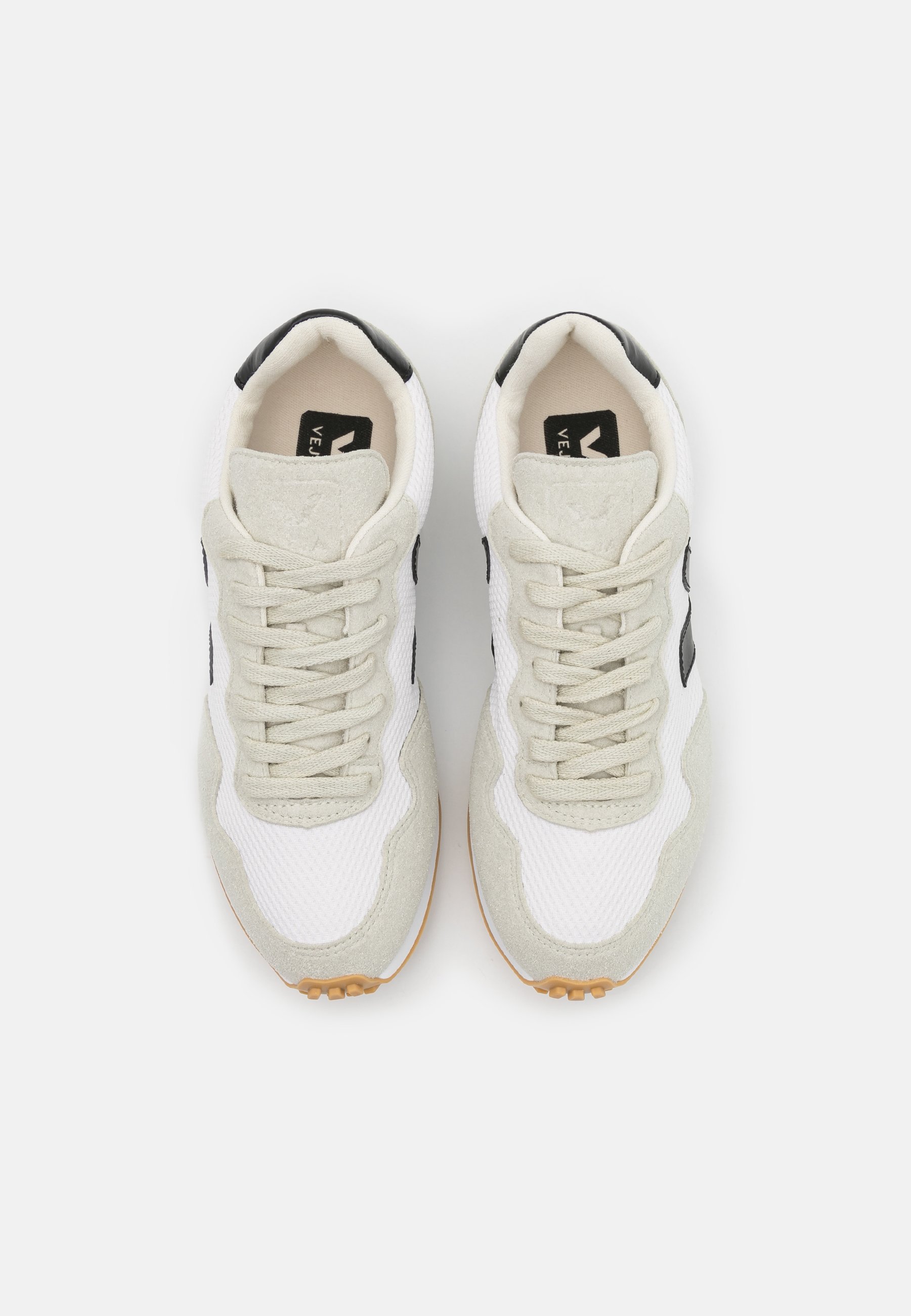 Veja Sdu Rec - Scarpe Da Ginnastica Donna In Alveomesh, Colore Bianco/Nero/Naturale, Modello Vegano
