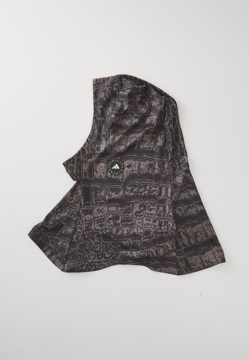adidas by Stella McCartney ASMC HIJAB  - Kootud müts - charcoal/black