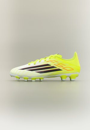 F50 LEAGUE MULTI GROUND KIDS UNISEX - Zapatillas fútbol para césped artificial - team solar yellow 2/core black/lucid red