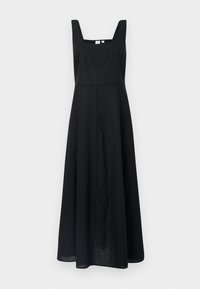 SQUARE NECK MAXI  - Maxikjole - black