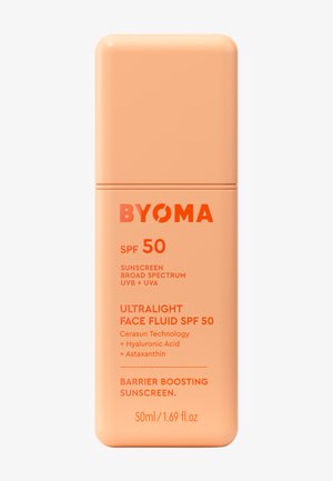 Byoma ULTRALIGHT FACE FLUID SPF50 SUNSCREEN - Zonnebrandcrème