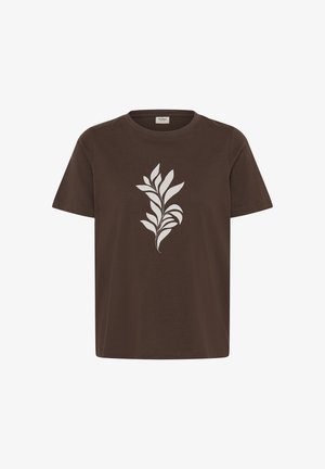 Fransa, FRERICA TEE 1 - T-shirt imprimé - hot fudge w p stone branch