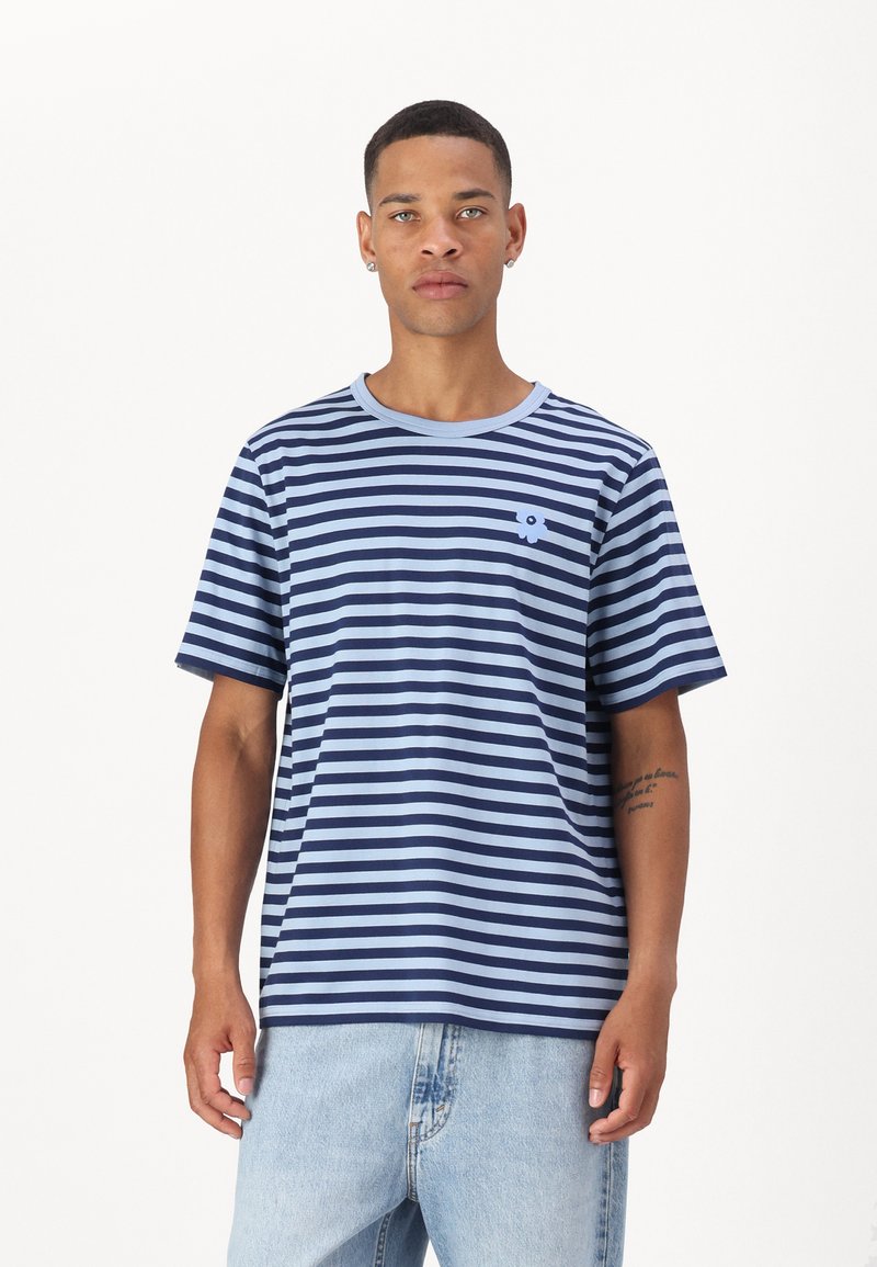 Marimekko TASARAITA UNISEX - Tricou basic - light blue