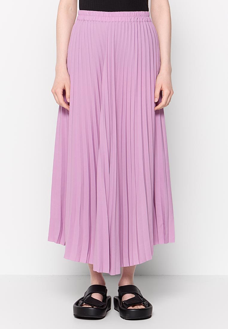 Selected Femme Plooirok paars Selected Femme Plooirok paars