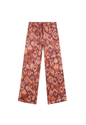 Scalpers, SCALPERS SCIKAT PRINT PANT - Pantalones - terracotta