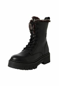 Tamaris Vinterstøvler - black leather