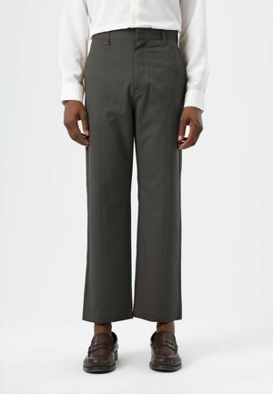 HIGH WAIST - Stoffhose - khaki