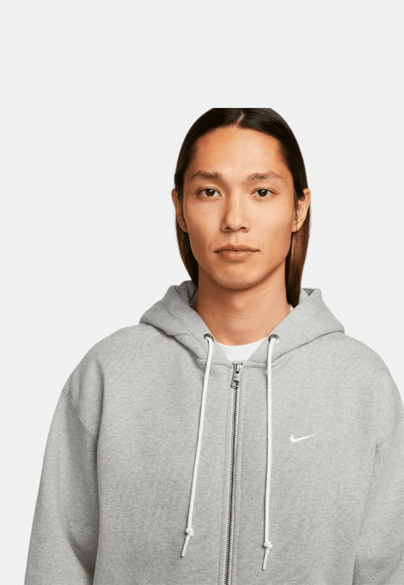 Nike Sportswear SOLO - Mikina na zip - grauweiss