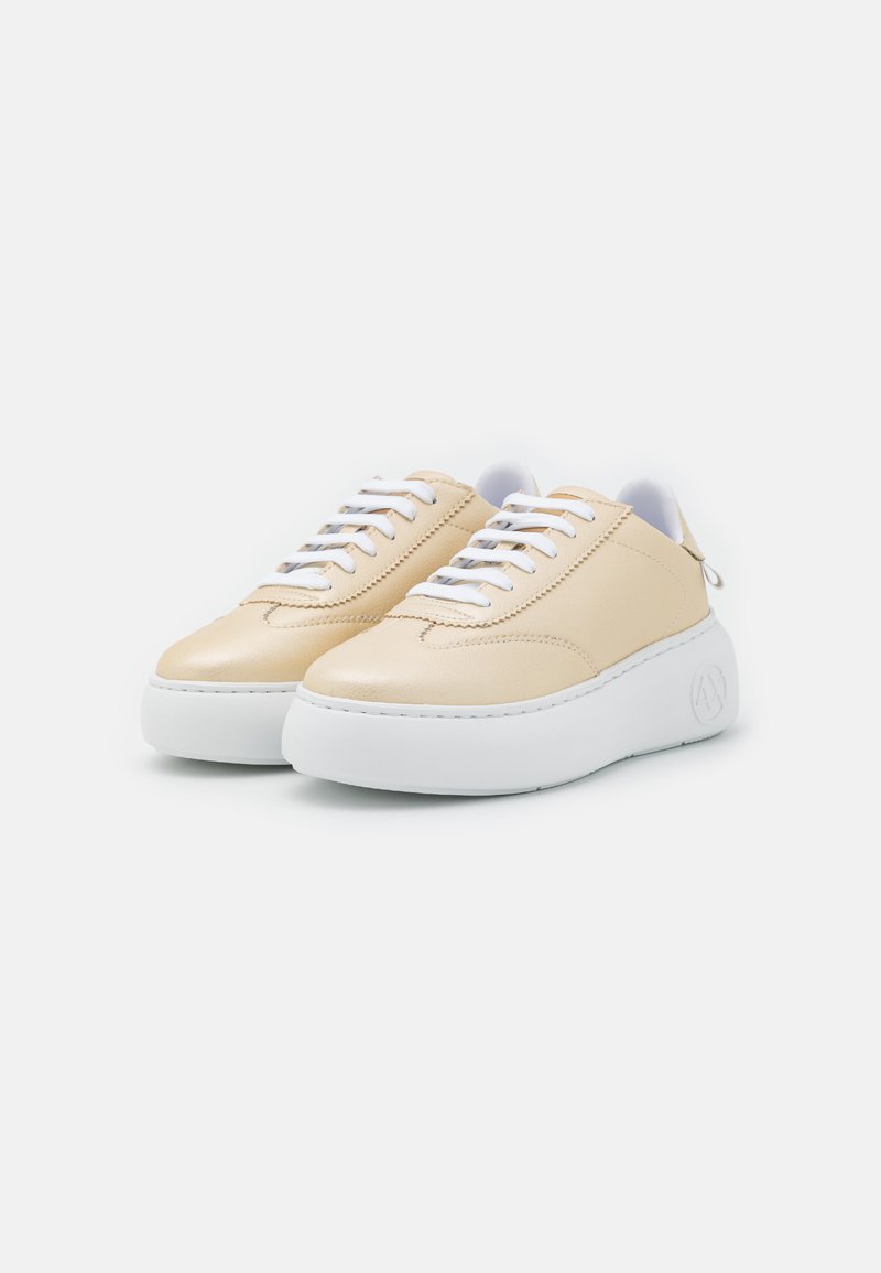 Damen Sneaker | Armani Exchange LACE UP Sneaker low gold/goldfarben - CY08958 Damen Sneaker | Armani Exchange LACE UP Sneaker low gold/goldfarben - CY08958