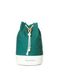 Gassa d’Amante FORTE DEI MARMI - Ryggsäck - green white ivory plain