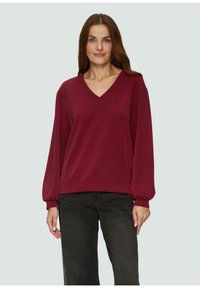 s.Oliver Sweater - rubinrot
