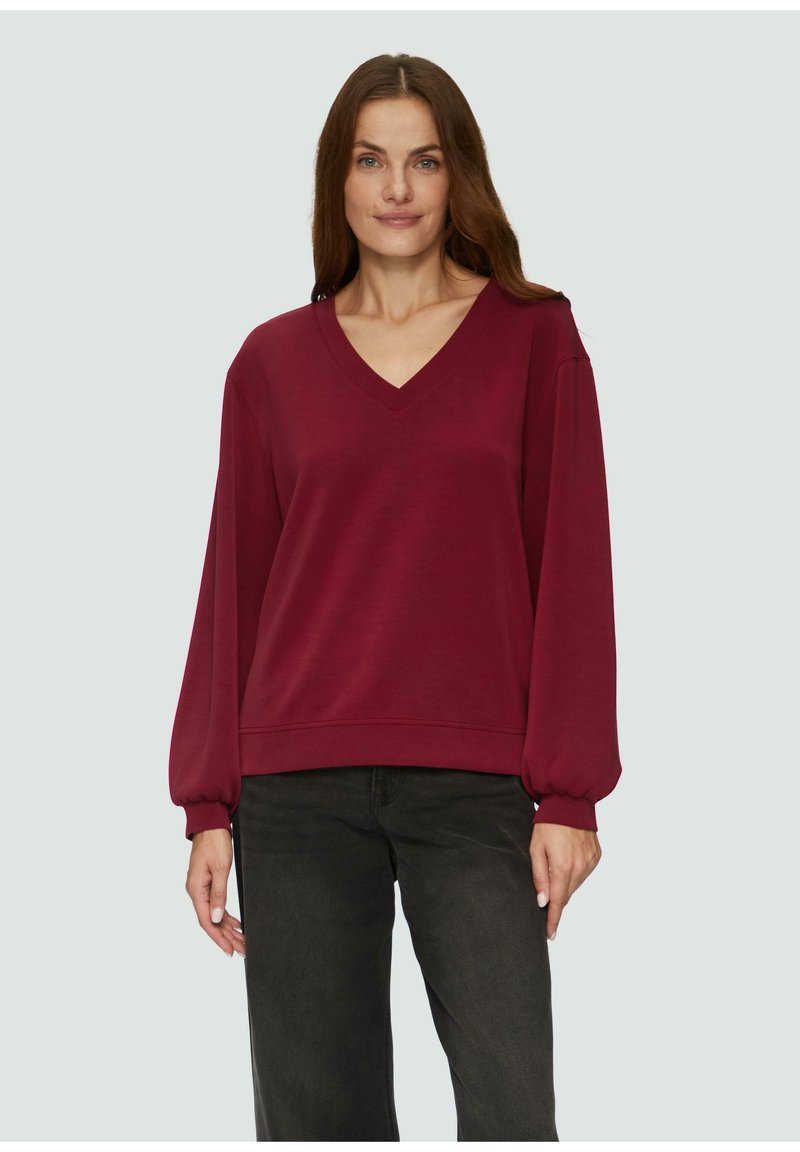 s.Oliver Sweater - rubinrot