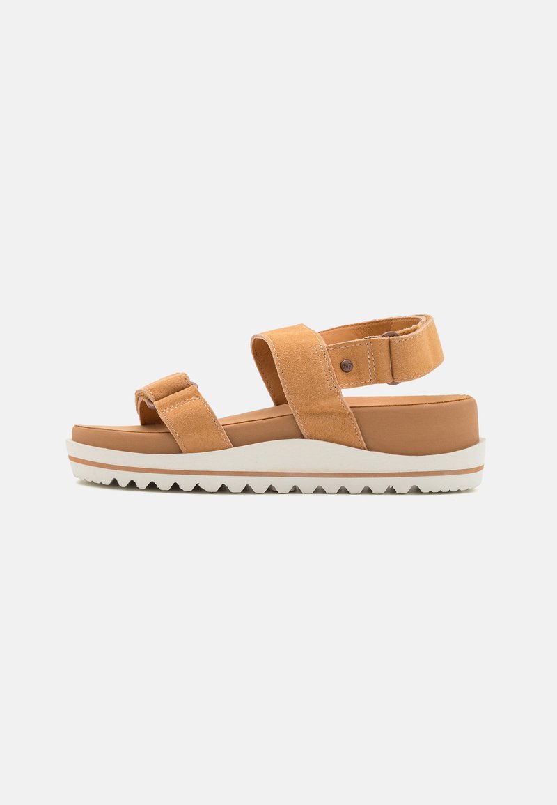Roxy Sandalen met plateauzool tan Roxy Sandalen met plateauzool tan