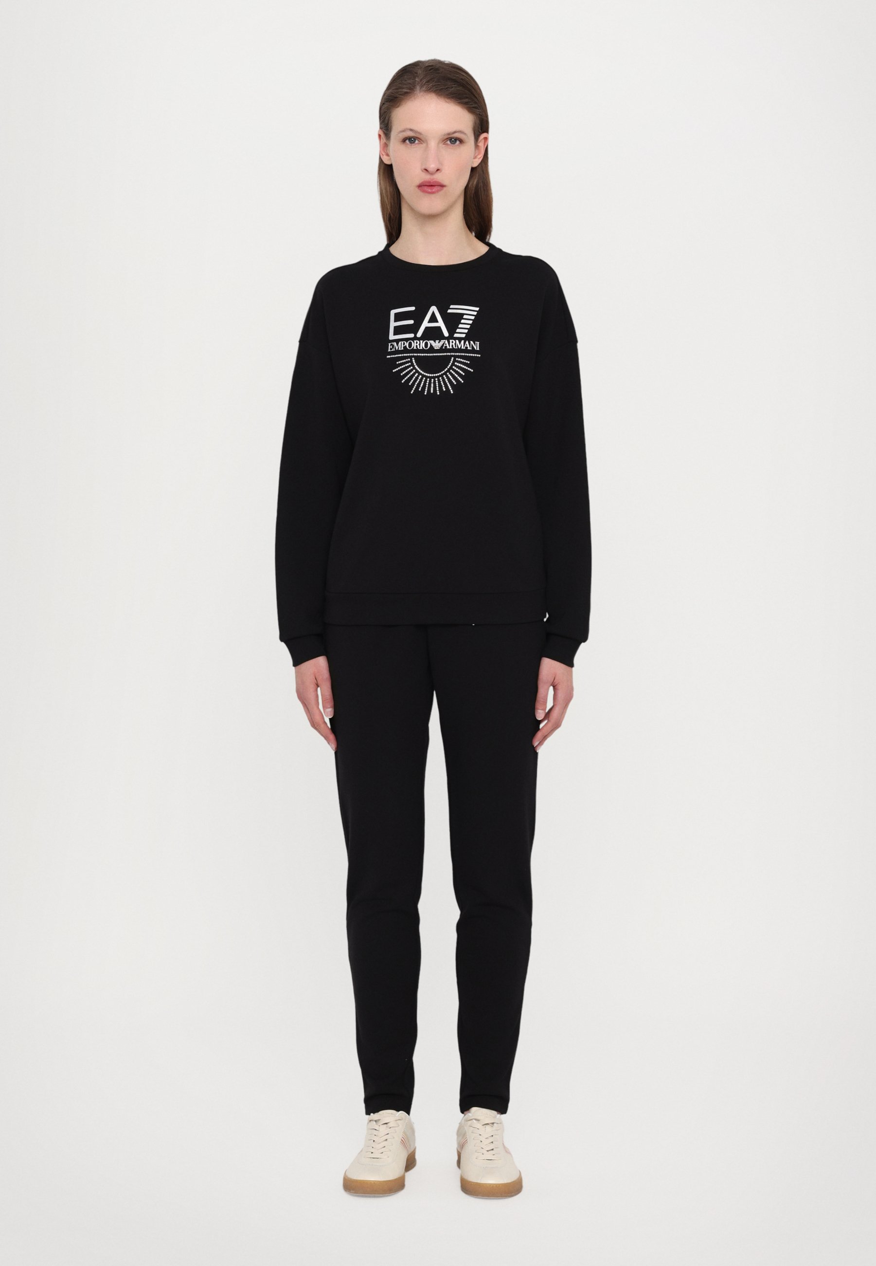EA7 Emporio Armani TRACKSUIT SET Sweatshirt black