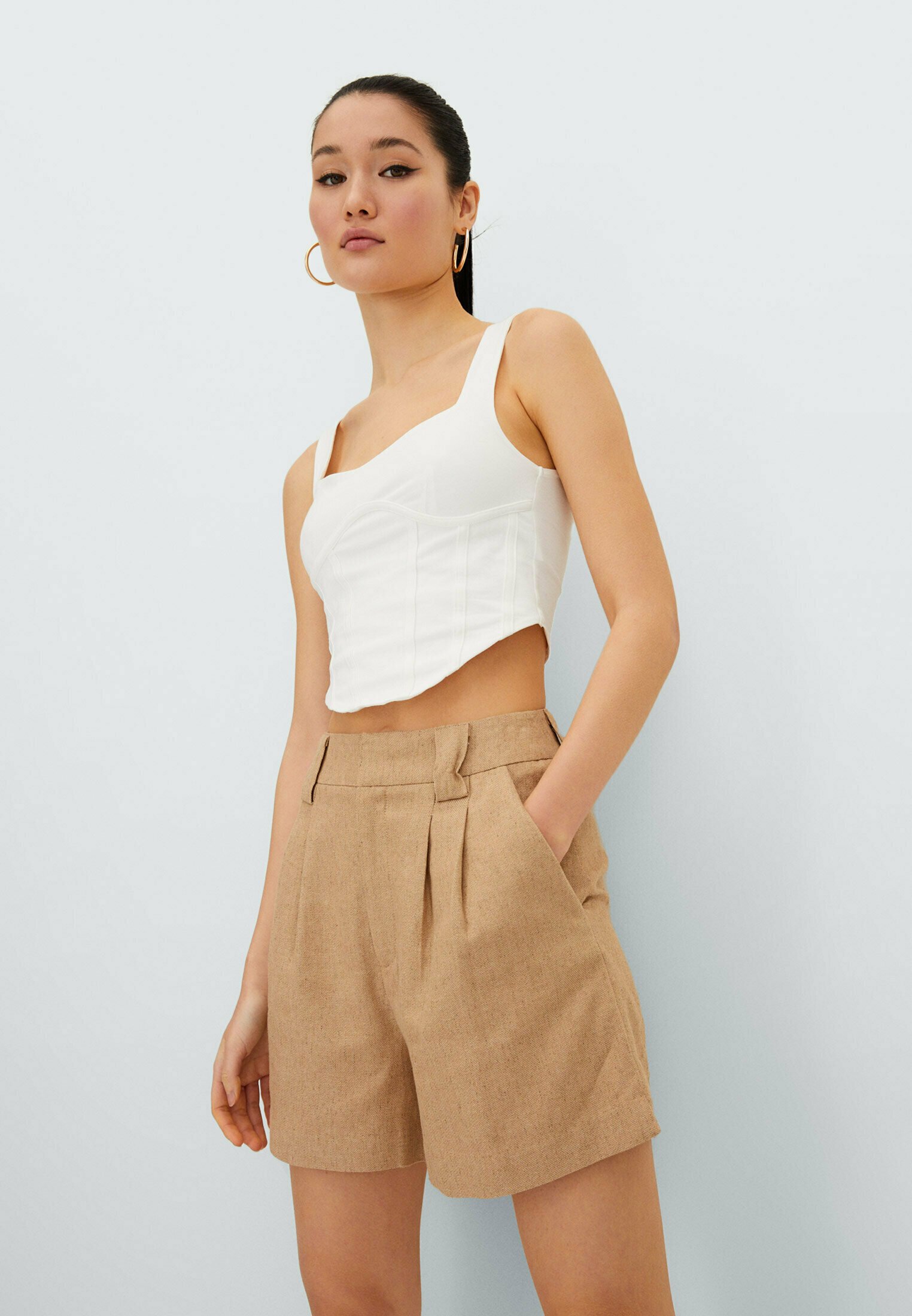 Stradivarius Shorts - beige - Zalando.it