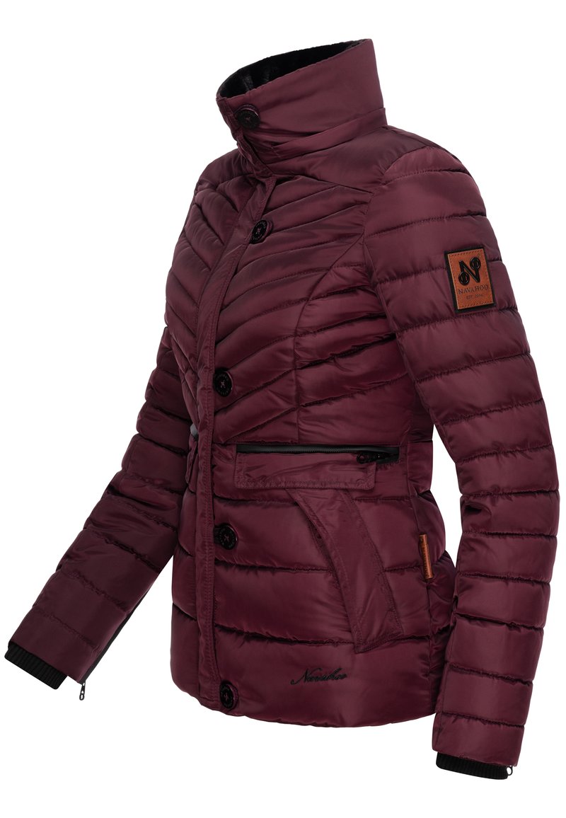 Damen Leichte Jacken | Navahoo Winterjacke dark red melange/bordeaux - FO78604 Damen Leichte Jacken | Navahoo Winterjacke dark red melange/bordeaux - FO78604