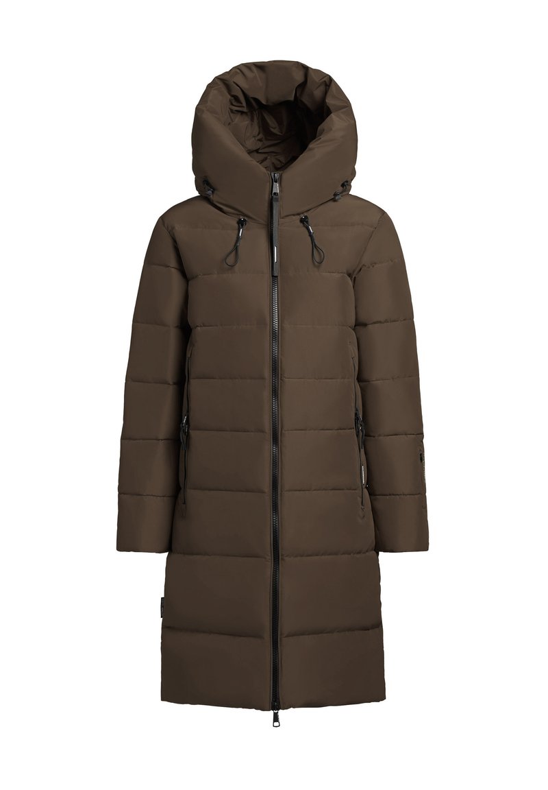 khujo Wintermantel kaki