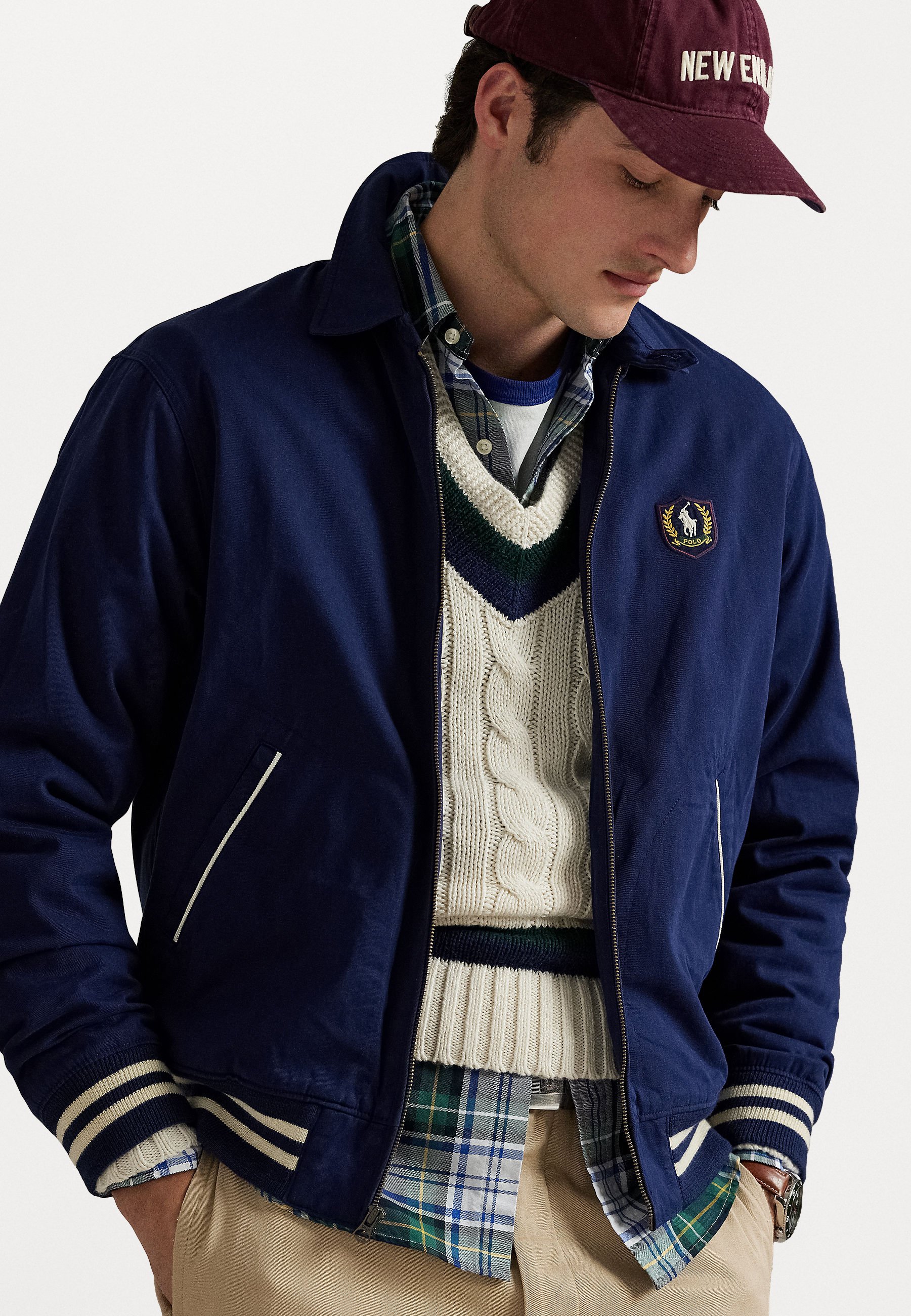 Polo Ralph Lauren PONY-PATCH TWILL JACKET - Bomber Jacket